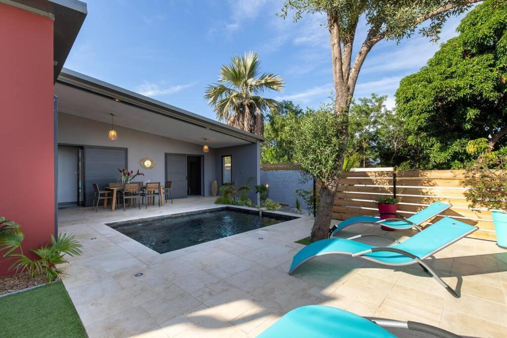 Villa Benjoin St-Pierre Piscine Chauffee Et Mer سانت بيير المظهر الخارجي الصورة